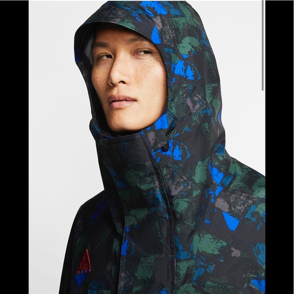 Men’s Nike ACG Gore-Tex All Over Print Jacket Sz S - Picture 9 of 14